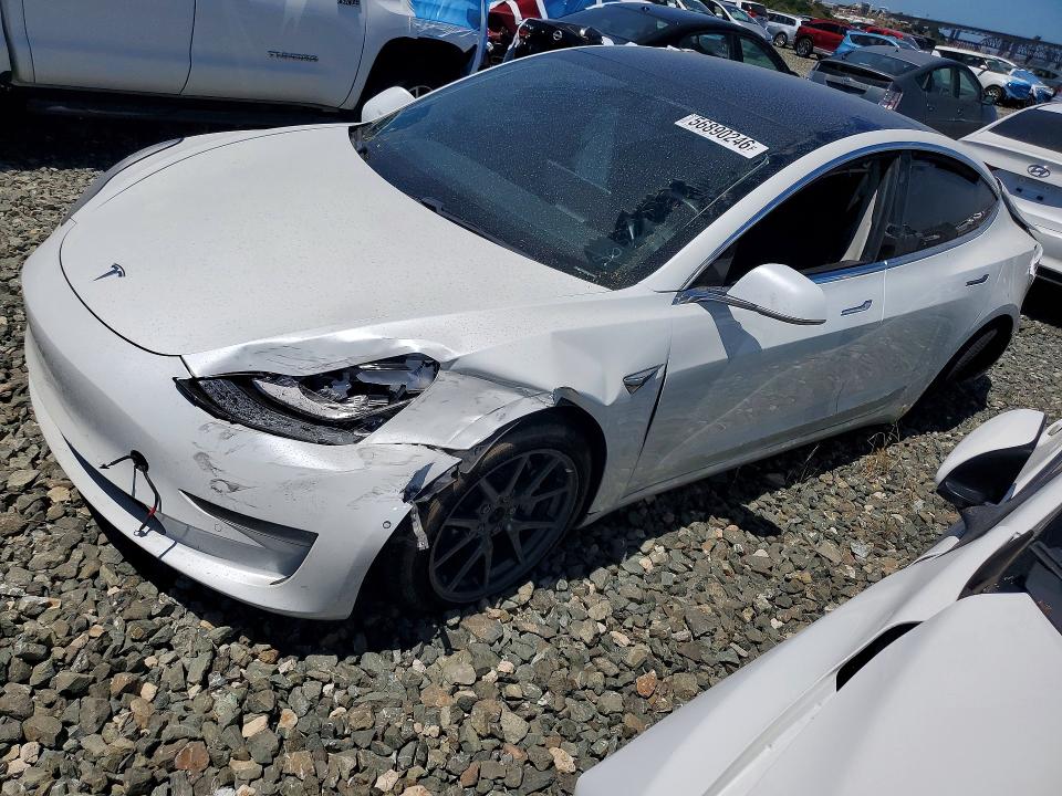 2019 Tesla Model 3 მანქანა იყიდება აუქციონზე, vin: 5YJ3E1EB4KF433369, აუქციონის ნომერი: 56890246