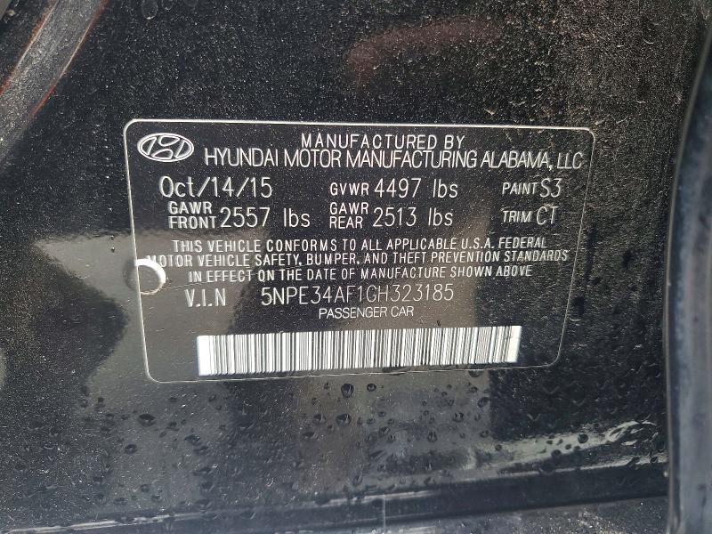 Продажа на аукционе авто 2016 Hyundai Sonata, vin: 5NPE34AF1GH323185, номер лота: 58084476