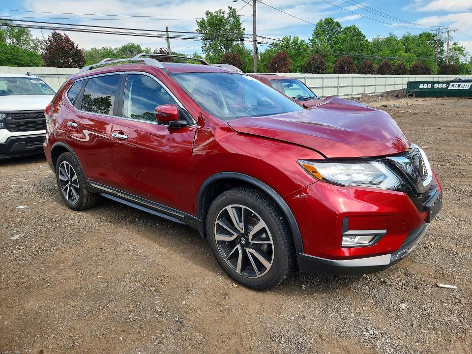 2020 Nissan Rogue მანქანა იყიდება აუქციონზე, vin: 5N1AT2MV8LC740813, აუქციონის ნომერი: 57192516