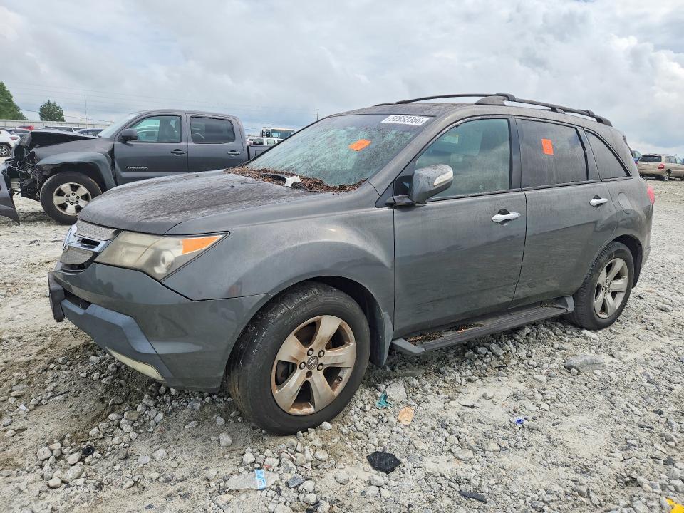 2007 Acura Mdx მანქანა იყიდება აუქციონზე, vin: 2HNYD28587H505092, აუქციონის ნომერი: 52932366