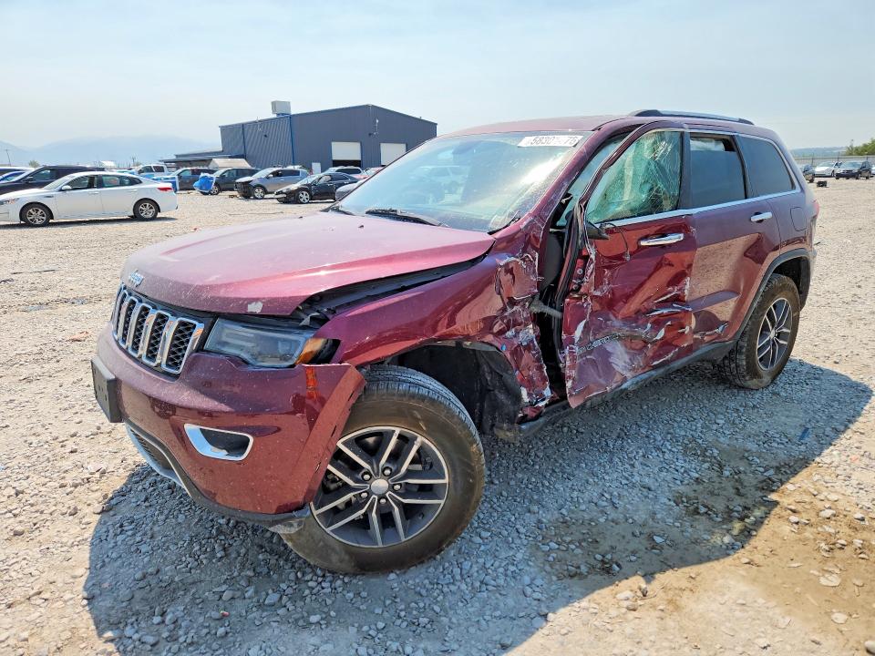 58301476 :رقم المزاد ، 1C4RJFBG5HC872248 vin ، 2017 Jeep Grand Cherokee مزاد بيع