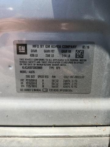 Aukcja sprzedaży 2016 Buick Encore, vin: KL4CJASB7GB639869, numer aukcji: 57211036