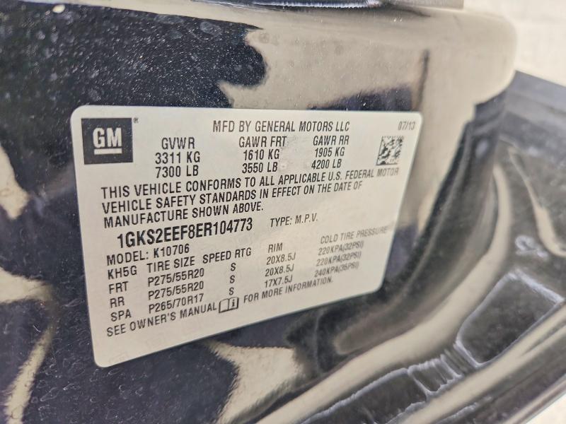 Aukcja sprzedaży 2014 Gmc Yukon, vin: 1GKS2EEF8ER104773, numer aukcji: 58845846