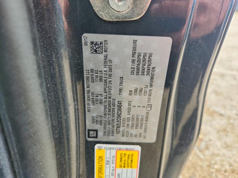 58328406 :رقم المزاد ، 1GTN2LEC6HZ384541 vin ، 2017 Gmc Sierra مزاد بيع