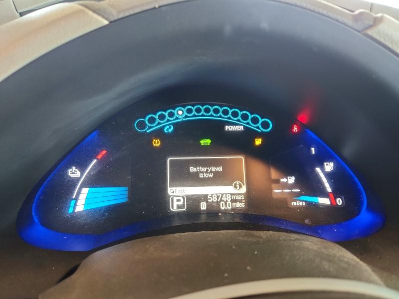 56333486 :رقم المزاد ، JN1AZ0CP3CT024429 vin ، 2012 Nissan Leaf مزاد بيع
