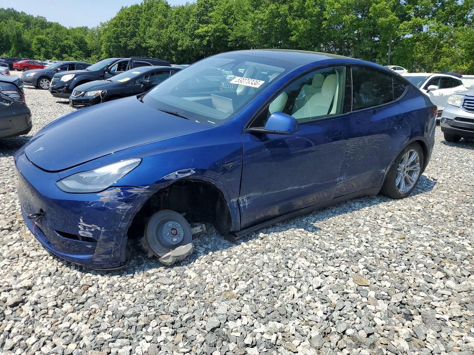 Продажа на аукционе авто 2024 Tesla Model Y, vin: 7SAYGDEE8RA233827, номер лота: 59076336