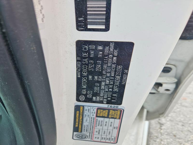 Продаж на аукціоні авто 2021 Kia Forte, vin: 3KPF34AD6ME351096, номер лоту: 58242826