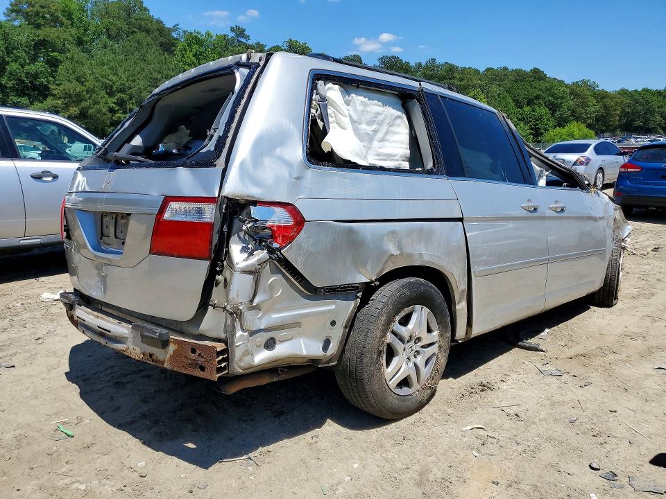 58625456 :رقم المزاد ، 5FNRL38717B043338 vin ، 2007 Honda Odyssey مزاد بيع