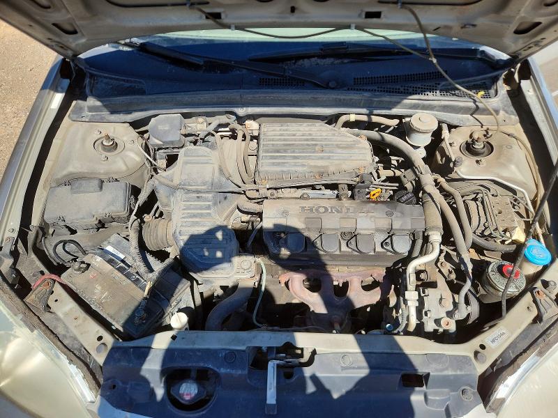 2003 Honda Civic მანქანა იყიდება აუქციონზე, vin: 2HGES16683H901989, აუქციონის ნომერი: 57952026