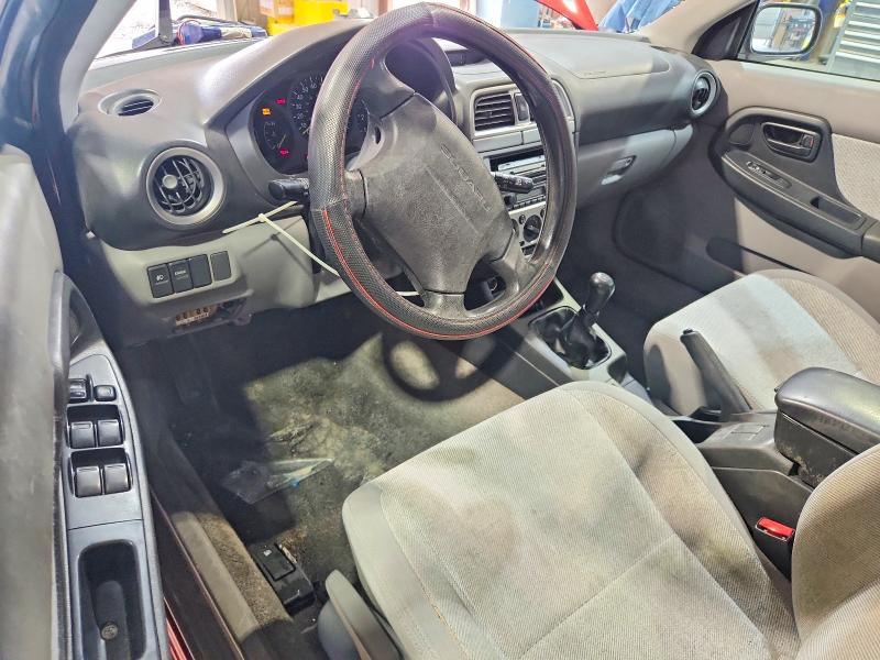 56984606 :رقم المزاد ، JF1GG68512G825638 vin ، 2002 Subaru Impreza مزاد بيع