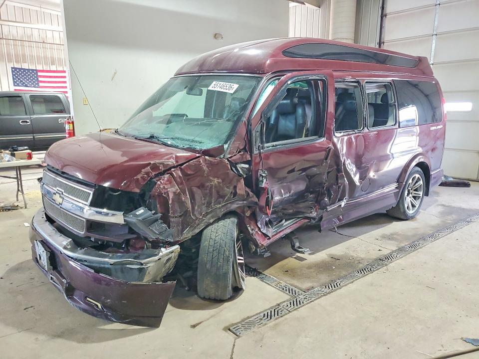 Продаж на аукціоні авто 2018 Chevrolet Express G2500, vin: 1GCWGAFGXJ1171513, номер лоту: 55146536
