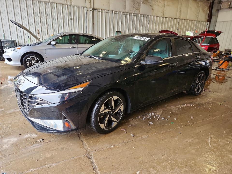 Продажа на аукционе авто 2021 Hyundai Elantra, vin: KMHLP4AG9MU116092, номер лота: 58063246