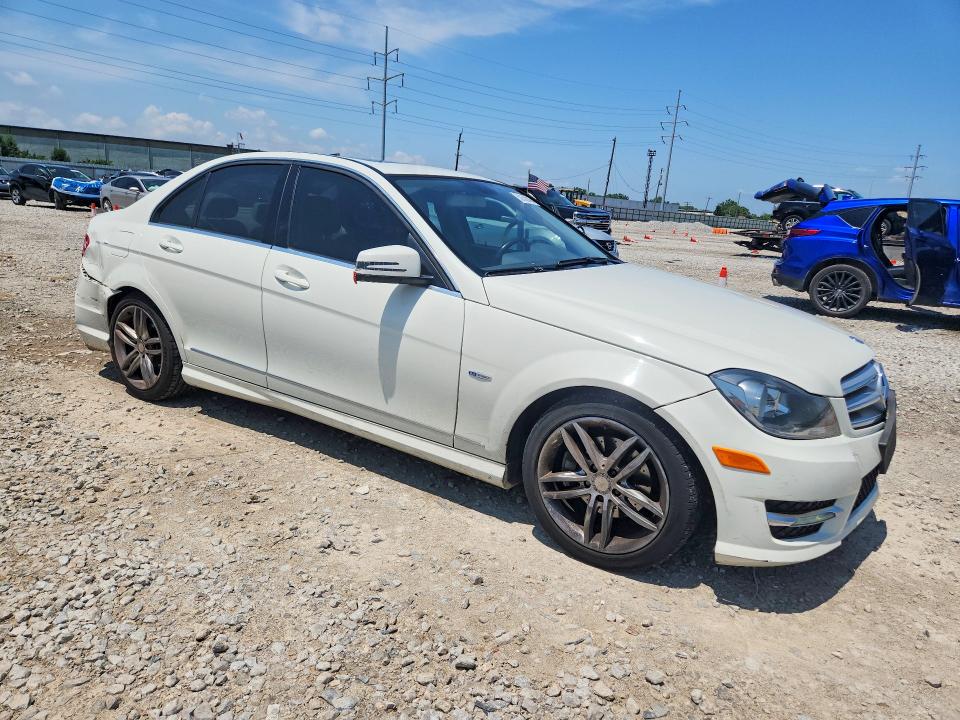 Aukcja sprzedaży 2012 Mercedes-benz C, vin: WDDGF4HB4CA721226, numer aukcji: 58650046