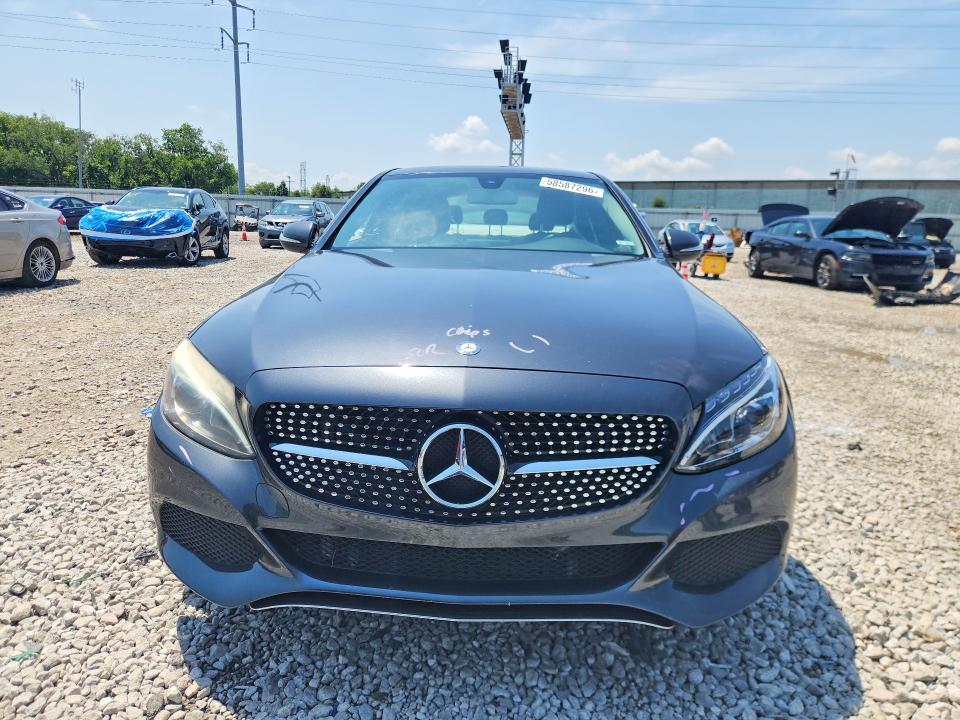 58587296 :رقم المزاد ، 55SWF4KB7FU082008 vin ، 2015 Mercedes-benz C مزاد بيع