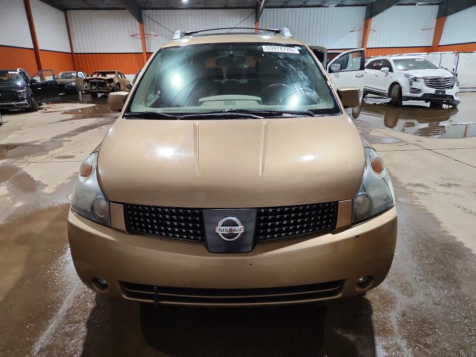 2004 Nissan Quest მანქანა იყიდება აუქციონზე, vin: 5N1BV28U24N339036, აუქციონის ნომერი: 55978726