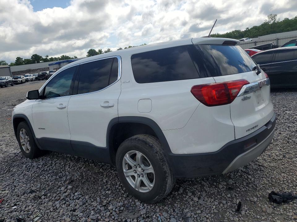 57823046 :رقم المزاد ، 1GKKNKLAXJZ138124 vin ، 2018 Gmc Acadia مزاد بيع