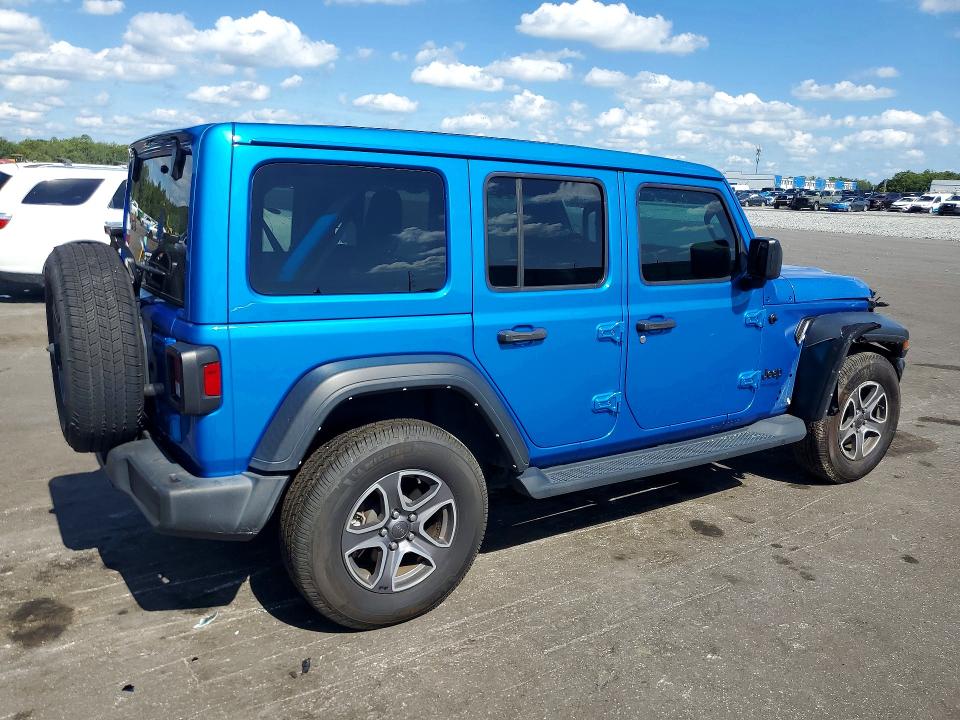 Продажа на аукционе авто 2022 Jeep Wrangler Unlimited, vin: 1C4HJXDN2NW166765, номер лота: 56437846