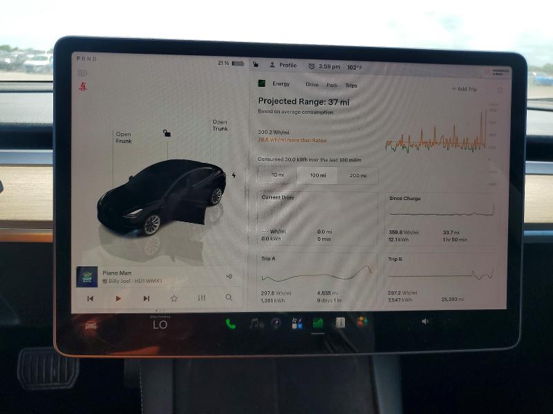 57700406 :رقم المزاد ، 5YJ3E1EA6NF372439 vin ، 2022 Tesla Model 3 مزاد بيع