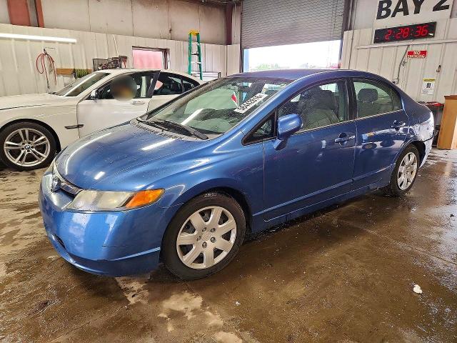 2006 Honda Civic მანქანა იყიდება აუქციონზე, vin: 1HGFA16536L031042, აუქციონის ნომერი: 58442816