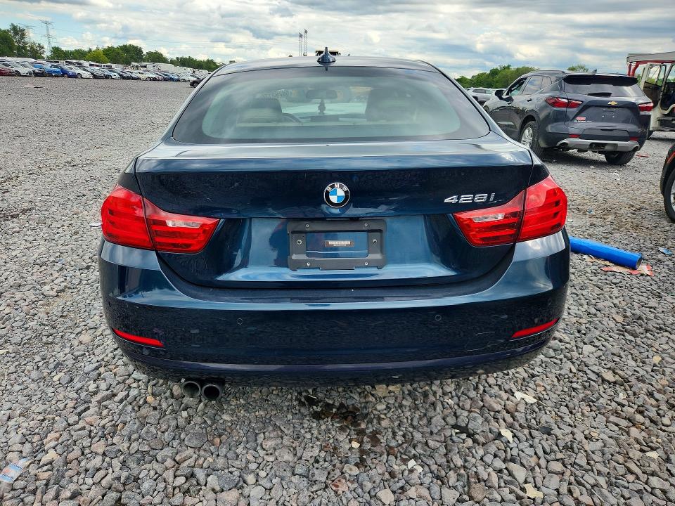 58263136 :رقم المزاد ، WBA4A9C56FD416448 vin ، 2015 Bmw 428 مزاد بيع