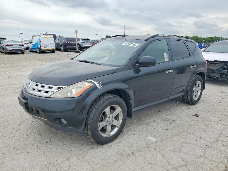2004 Nissan Murano მანქანა იყიდება აუქციონზე, vin: JN8AZ08W34W304692, აუქციონის ნომერი: 56520036