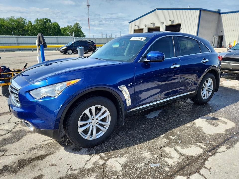 2015 Infiniti Qx70 მანქანა იყიდება აუქციონზე, vin: JN8CS1MW8FM482671, აუქციონის ნომერი: 58044966