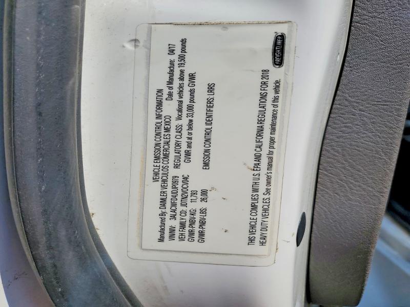 Продаж на аукціоні авто 2018 Freightliner M2, vin: 3ALACWFD4JDJP0979, номер лоту: 59075136