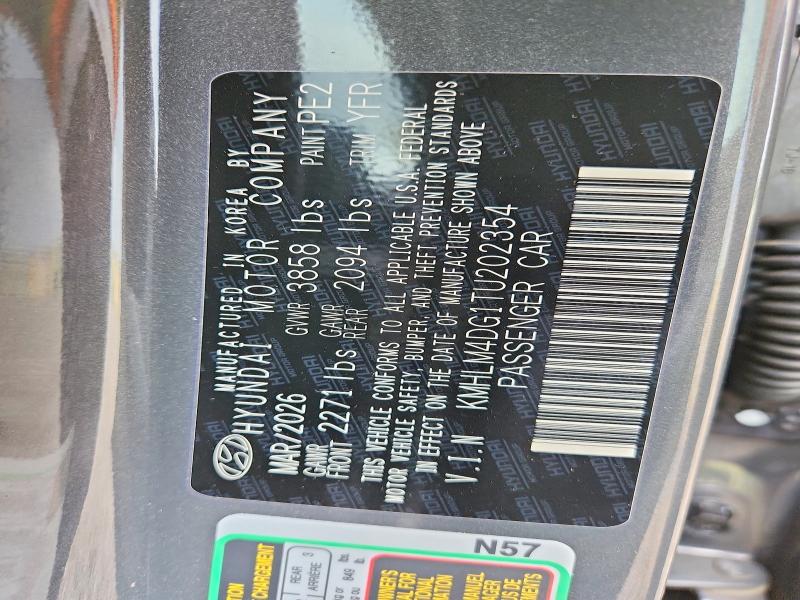 Aukcja sprzedaży 2026 Hyundai Elantra, vin: KMHLM4DG1TU202354, numer aukcji: 57545816