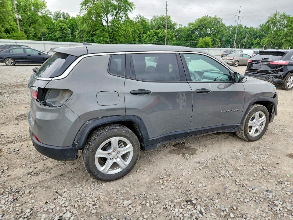 56623616 :رقم المزاد ، 3C4NJDANXRT581074 vin ، 2024 Jeep Compass مزاد بيع