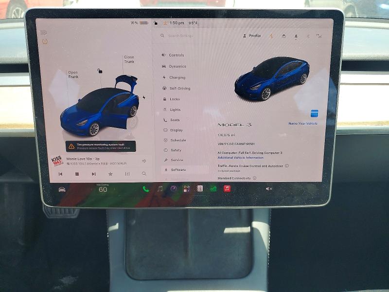 2022 Tesla Model 3 მანქანა იყიდება აუქციონზე, vin: 5YJ3E1EA8NF191181, აუქციონის ნომერი: 56959496
