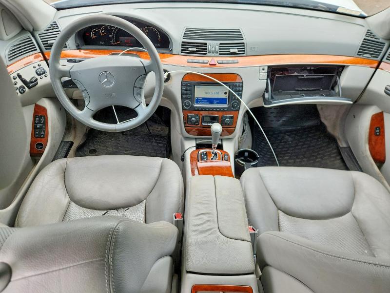 2003 Mercedes-benz S მანქანა იყიდება აუქციონზე, vin: WDBNG83J53A349138, აუქციონის ნომერი: 54560146