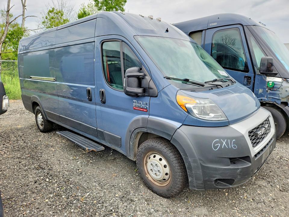 Продаж на аукціоні авто 2021 Ram Promaster 3500, vin: 3C6MRVJG0ME544695, номер лоту: 56959806