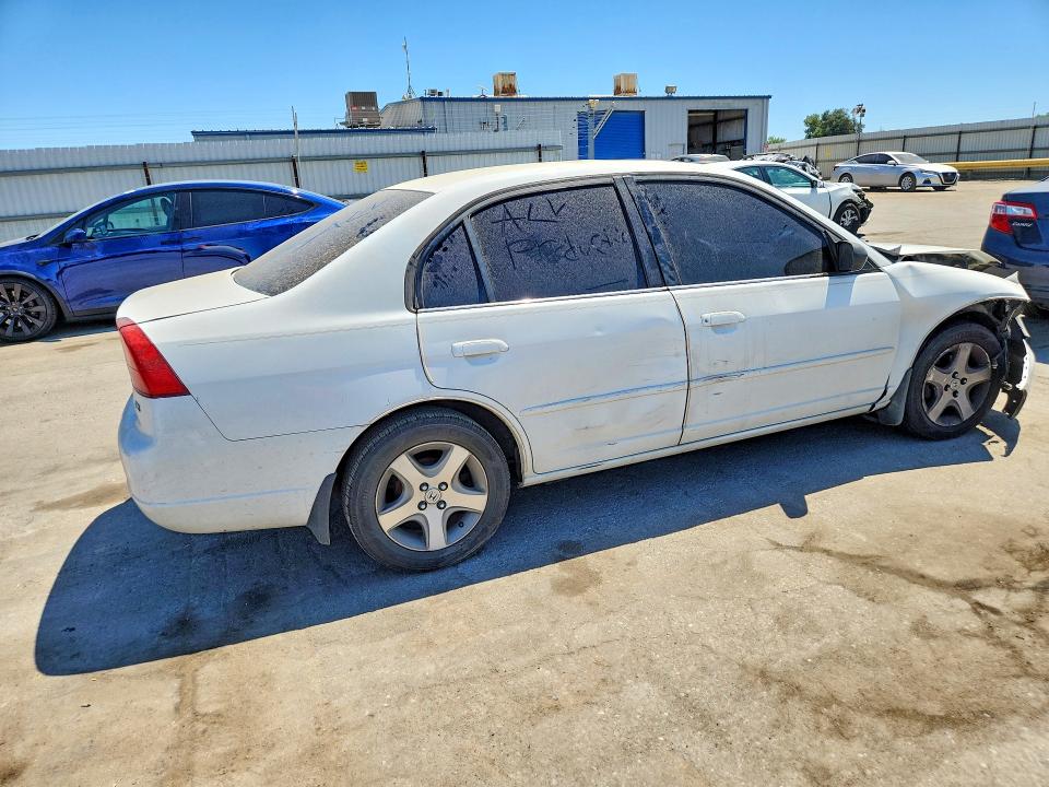 57641526 :رقم المزاد ، JHMES26733S001618 vin ، 2003 Honda Civic مزاد بيع