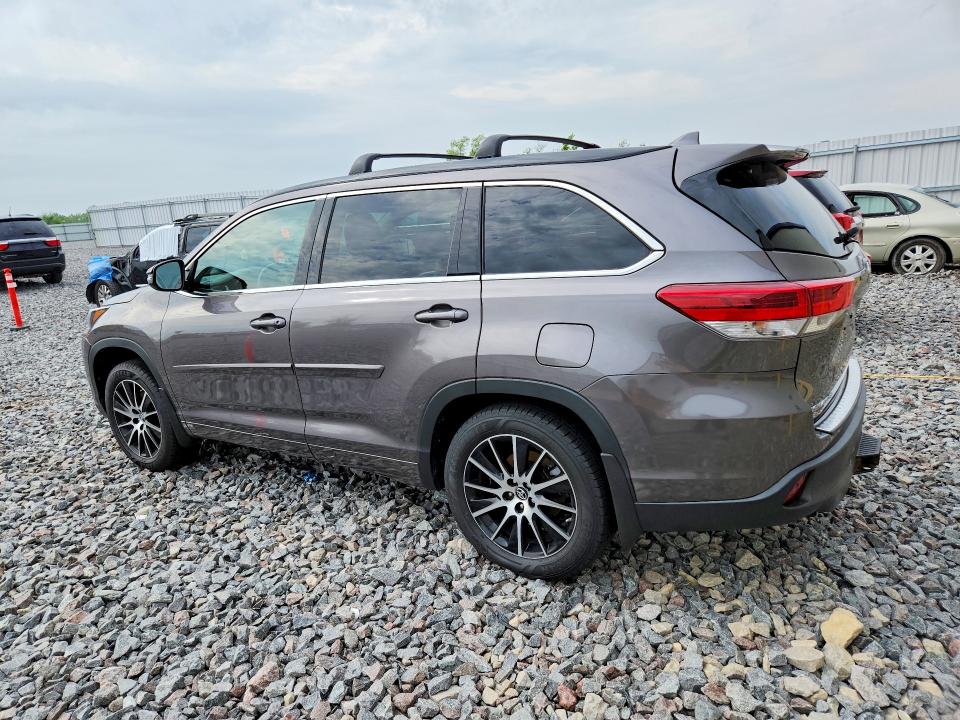 Aukcja sprzedaży 2017 Toyota Highlander, vin: 5TDJZRFH0HS419762, numer aukcji: 56437176