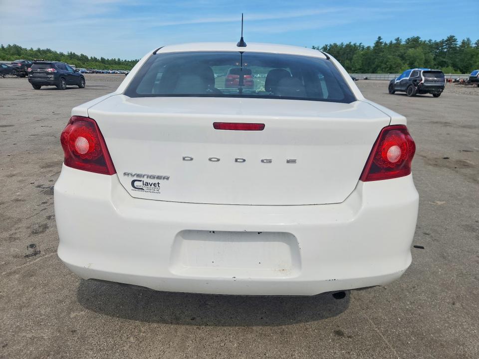 2014 Dodge Avenger მანქანა იყიდება აუქციონზე, vin: 1C3CDZABXEN190006, აუქციონის ნომერი: 55936046