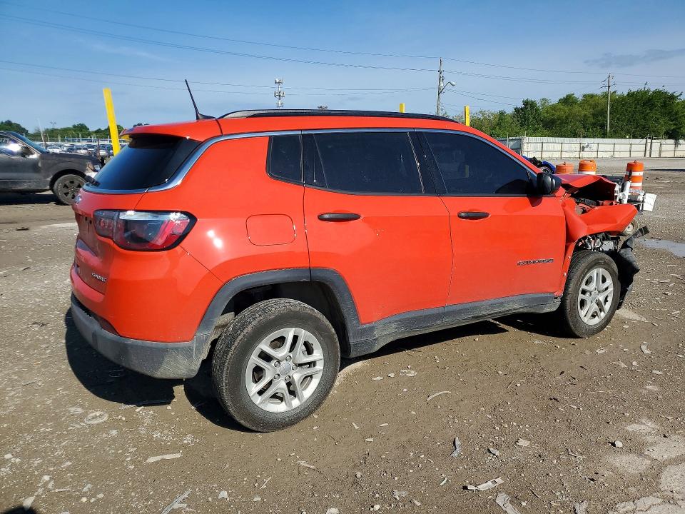 Продажа на аукционе авто 2021 Jeep Compass, vin: 3C4NJDAB3MT504979, номер лота: 57598246