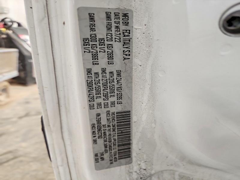 58090986 :رقم المزاد ، ZFBHRFAB8N6X37160 vin ، 2022 Ram Promaster City مزاد بيع