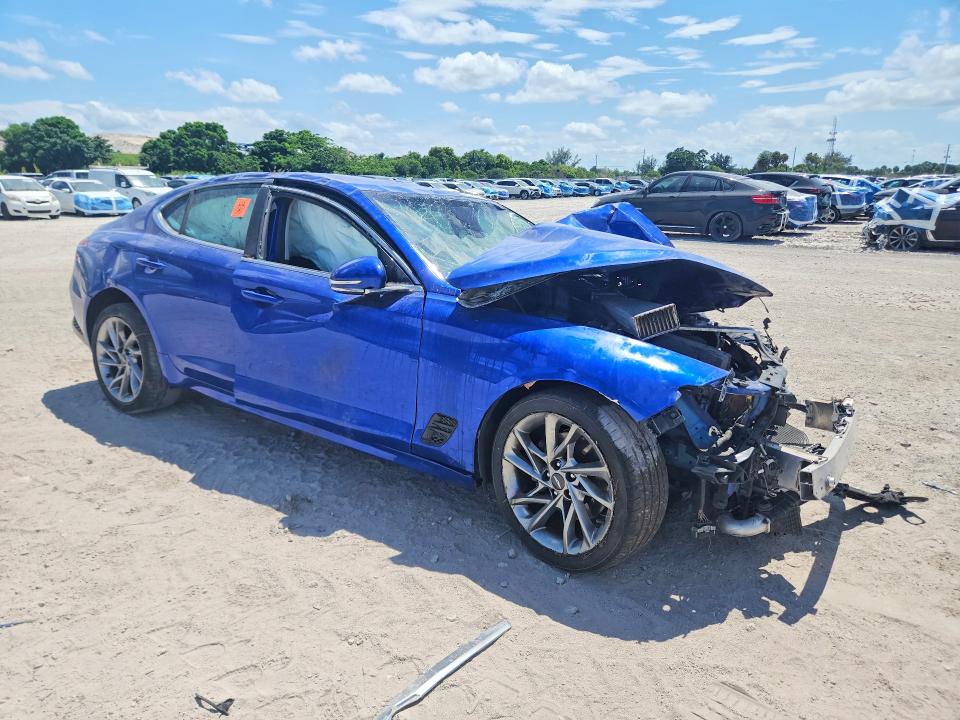 57035516 :رقم المزاد ، KMTG34TA8NU092929 vin ، 2022 Genesis G70 مزاد بيع