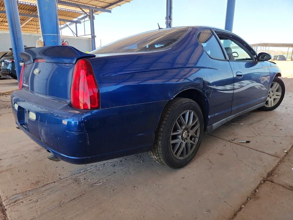 Продажа на аукционе авто 2006 Chevrolet Monte Carlo, vin: 2G1WK151269219979, номер лота: 56282346
