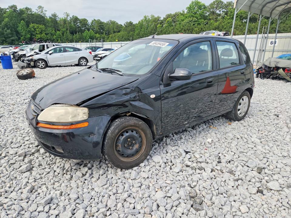 2006 Chevrolet Aveo მანქანა იყიდება აუქციონზე, vin: KL1TD66636B620541, აუქციონის ნომერი: 58459456