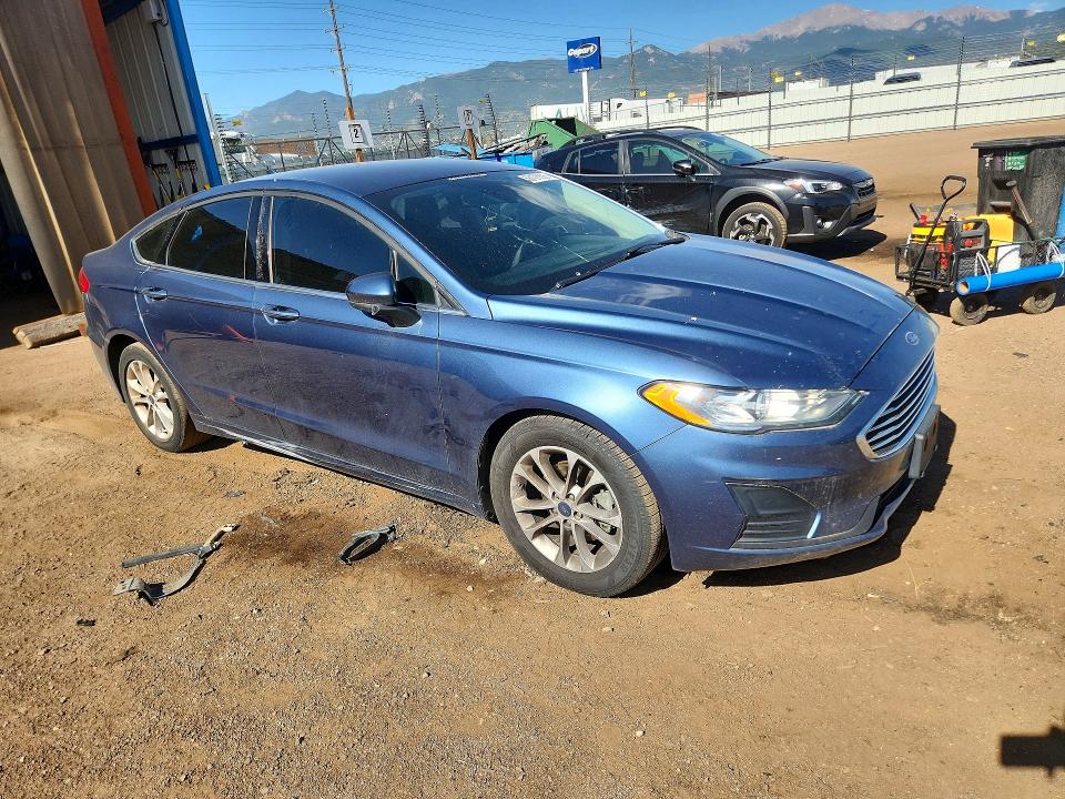 Продажа на аукционе авто 2019 Ford Fusion, vin: 3FA6P0H76KR209842, номер лота: 56126606
