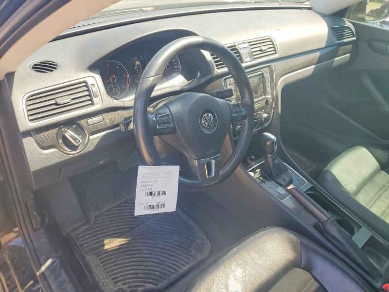 2012 Volkswagen Passat მანქანა იყიდება აუქციონზე, vin: 1VWCN7A39CC096923, აუქციონის ნომერი: 55391366