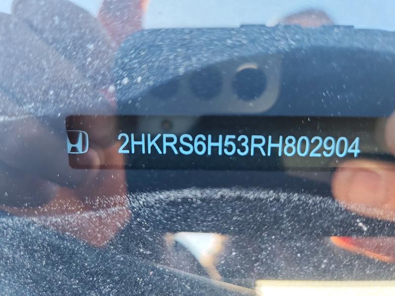 Продажа на аукционе авто 2024 Honda Cr-v, vin: 2HKRS6H53RH802904, номер лота: 52372116