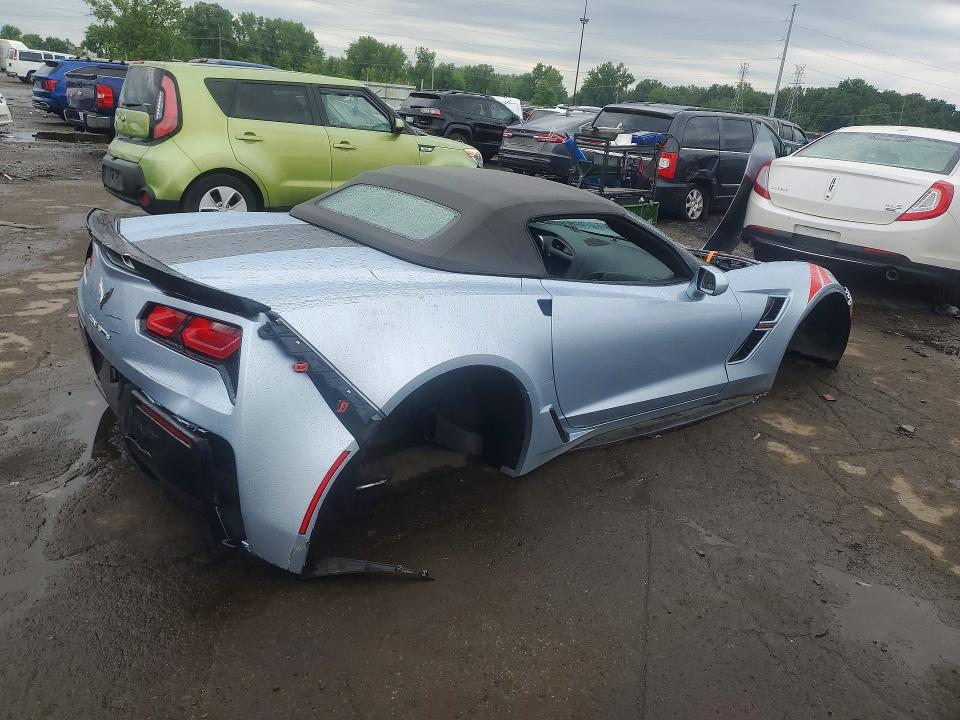 Продаж на аукціоні авто 2017 Chevrolet Corvette, vin: 1G1YY3D76H5113981, номер лоту: 58617446