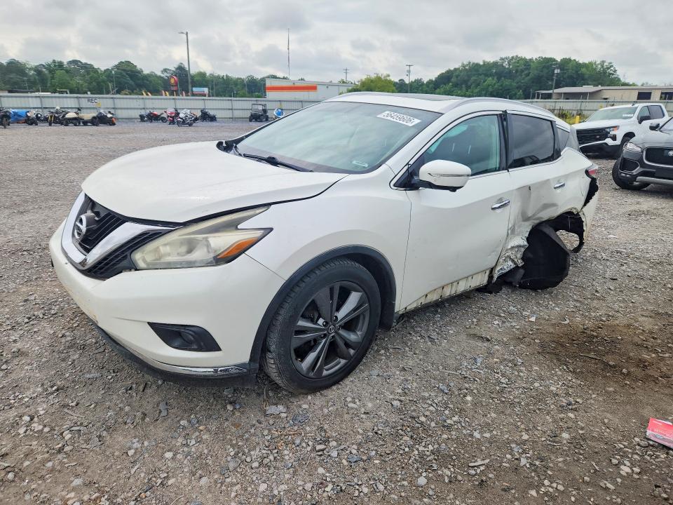 Продаж на аукціоні авто 2015 Nissan Murano, vin: 5N1AZ2MG0FN254196, номер лоту: 56459606