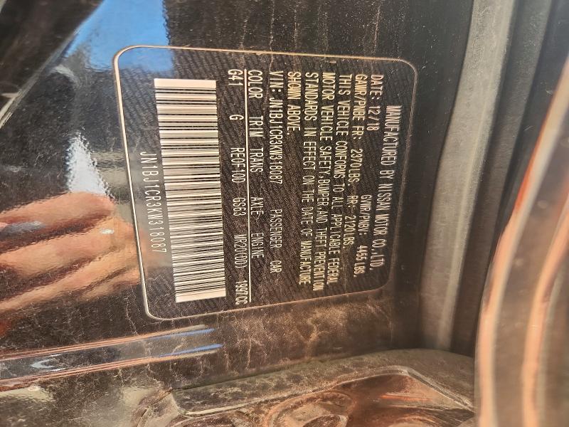 Продаж на аукціоні авто 2019 Nissan Rogue Sport, vin: JN1BJ1CR3KW318087, номер лоту: 55730996