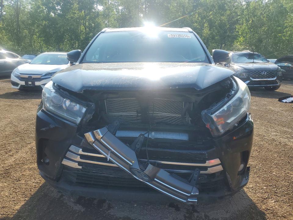 2018 Toyota Highlander Hybrid მანქანა იყიდება აუქციონზე, vin: 5TDJGRFH0JS040062, აუქციონის ნომერი: 59135516