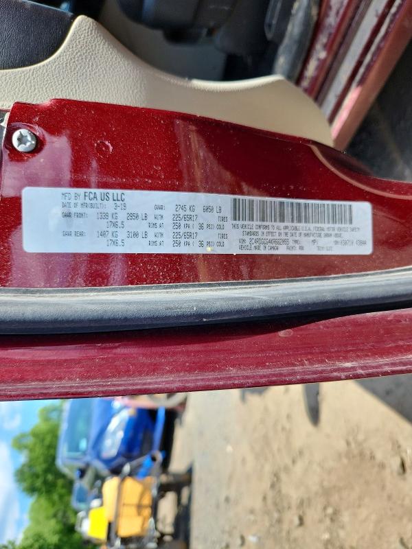 Продажа на аукционе авто 2019 Dodge Grand Caravan, vin: 2C4RDGCG4KR662055, номер лота: 56088646