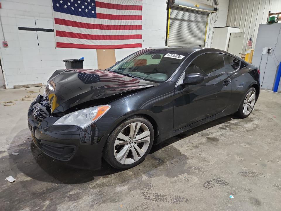 2011 Hyundai Genesis Coupe მანქანა იყიდება აუქციონზე, vin: KMHHT6KD8BU057874, აუქციონის ნომერი: 57750856