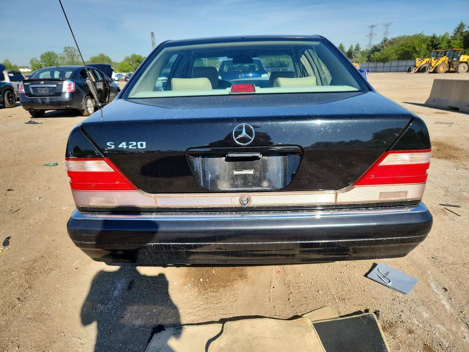 1999 Mercedes-benz S მანქანა იყიდება აუქციონზე, vin: WDBGA43G5XA431660, აუქციონის ნომერი: 55594726